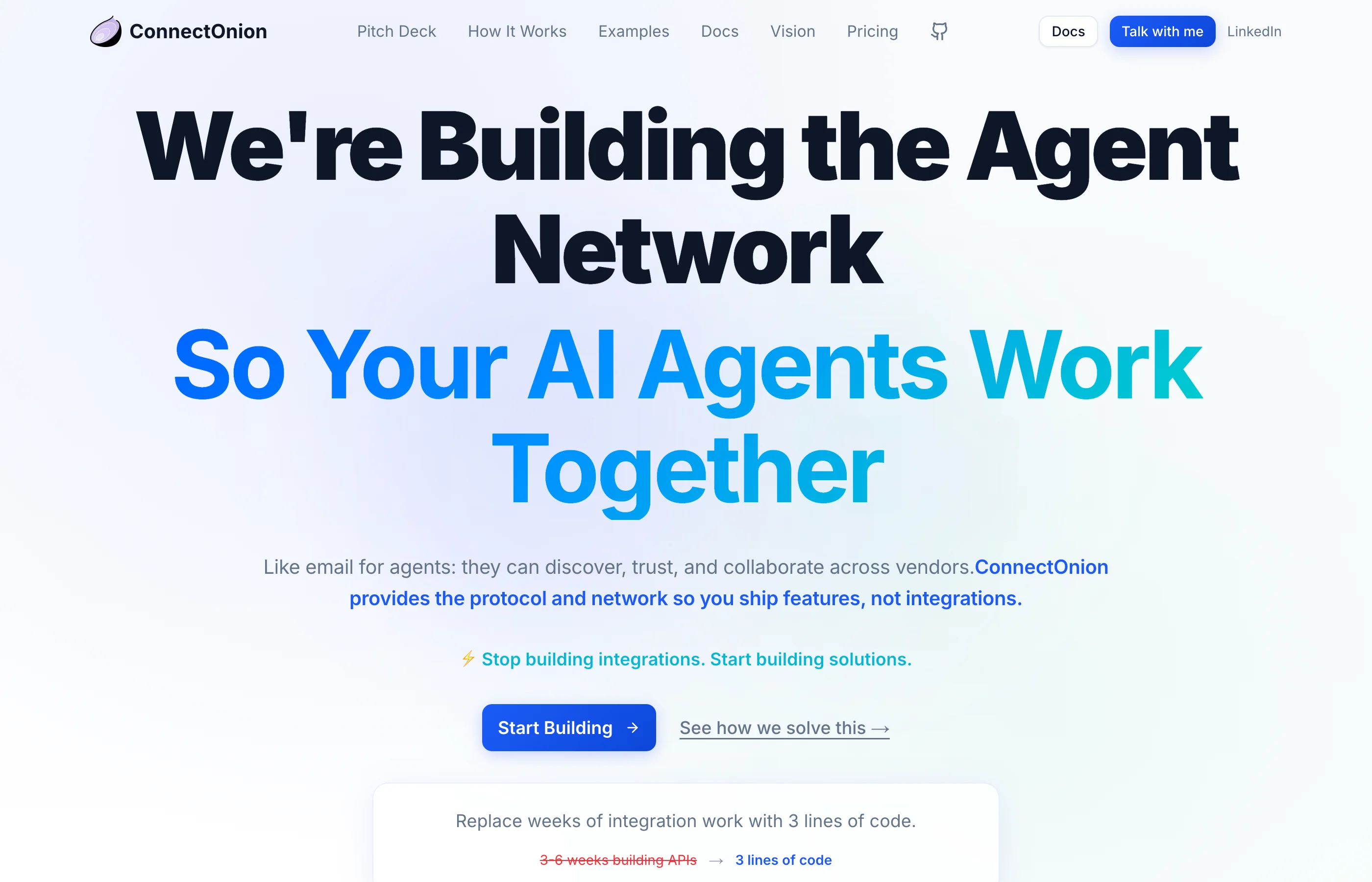 ConnectOnion website